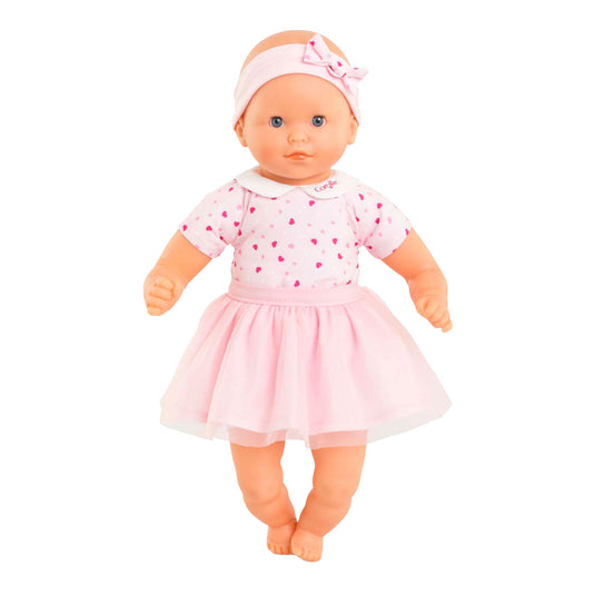 Corolle kleine babypop met hartjes, 30cm