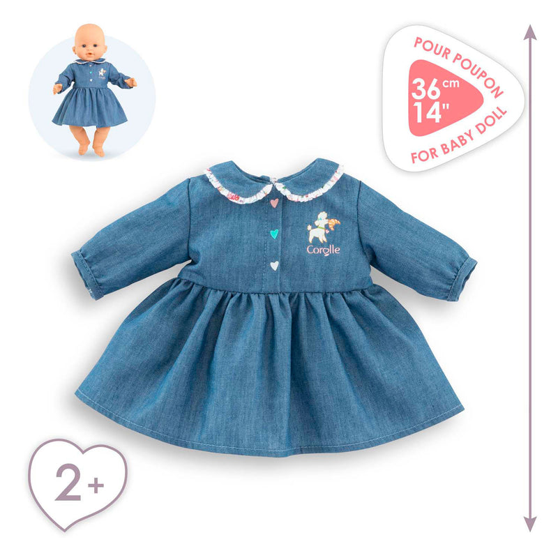 Load image into Gallery viewer, Corolle jurk voor babypop, 36cm
