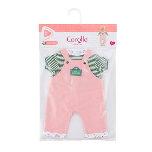 Corolle t-shirt en overall voor babypop, 36cm