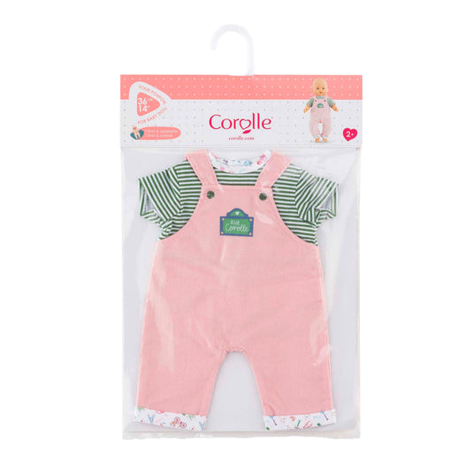 Corolle t-shirt en overall voor babypop, 36cm