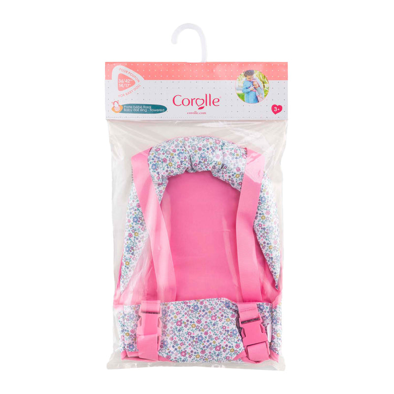 Load image into Gallery viewer, Corolle draagdoek bloemen voor babypop van 36-42cm
