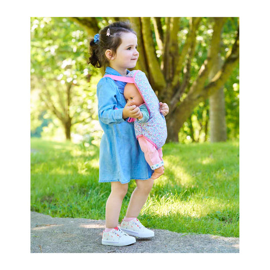 Corolle draagdoek bloemen voor babypop van 36-42cm