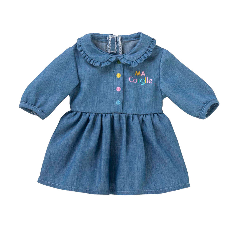 Load image into Gallery viewer, Corolle spijkerjurkje voor babypop, 36cm
