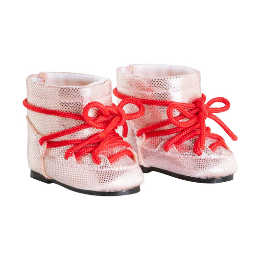 Corolle roze snowboots voor poppen, 36cm