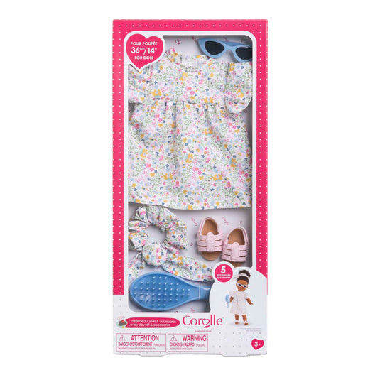 Corolle bloemenset - accessoires voor poppen, 36cm