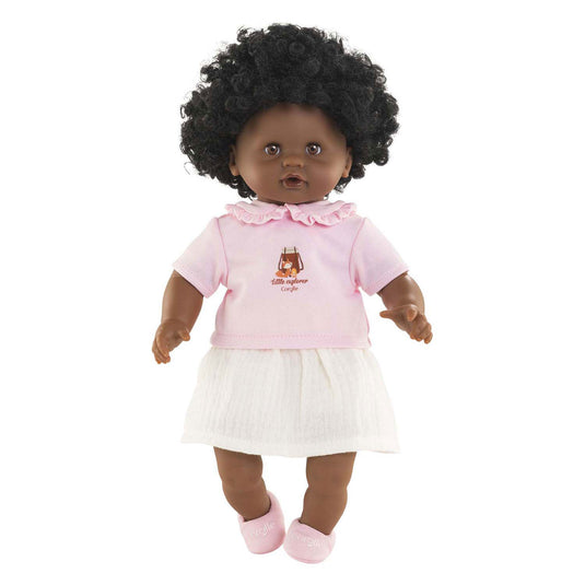 Corolle poppenoutfit t-shirt en jurkje kleine ontdekker 30cm dieren. m