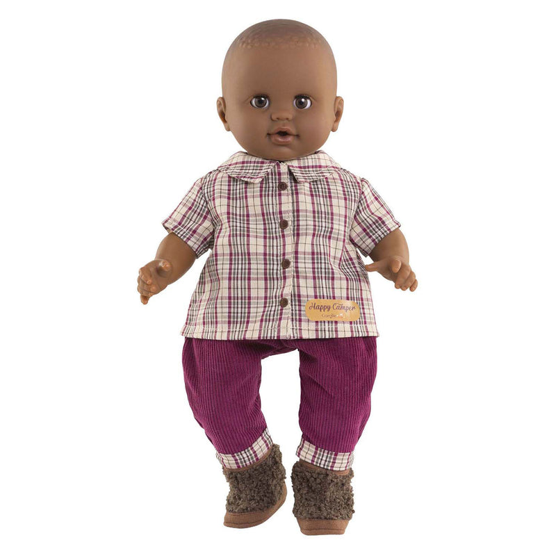 Load image into Gallery viewer, Corolle geruit shirt met broek kleine ontdekker - 36cm
