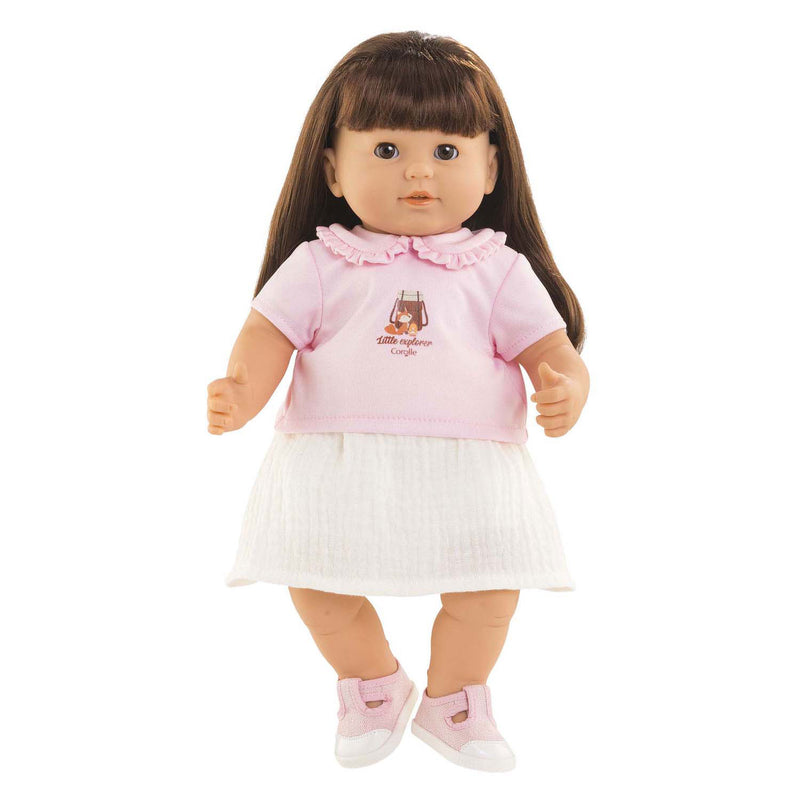 Load image into Gallery viewer, Corolle t-shirt met jurkje kleine ontdekker - 36cm
