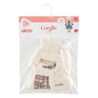 Corolle poppen winterset 36cm - omkeerbaar vestje en berenmuts.