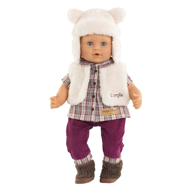 Load image into Gallery viewer, Corolle poppen winterset 36cm - omkeerbaar vestje en berenmuts.
