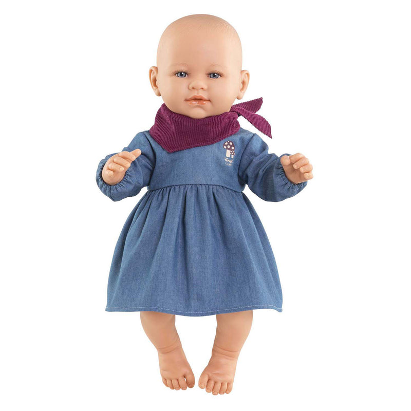 Load image into Gallery viewer, Corolle jeans poppennurk met sjaal kleine ontdekker - 42cm
