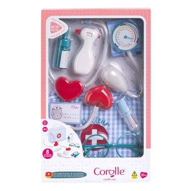 Corolle dokterstas met 8 accessoires