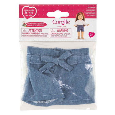 Corolle ma poppen spijkershort met strik - 36cm