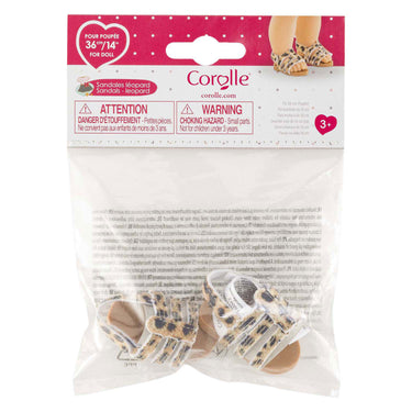 Corolle ma poppen sandalen luipaard - 36cm