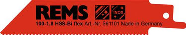 Rems zaagblad metaal rvs 100mm (5st)