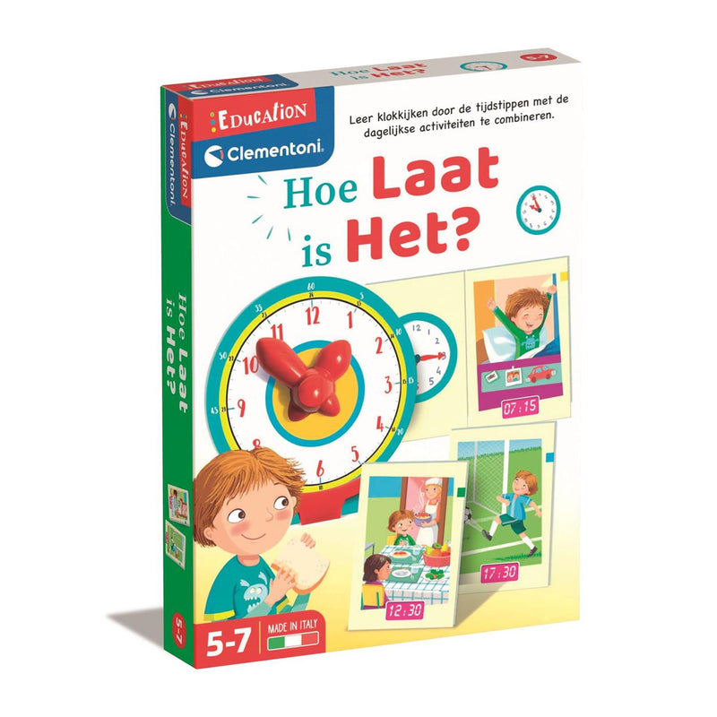 Load image into Gallery viewer, Clementoni hoelaat is het?

