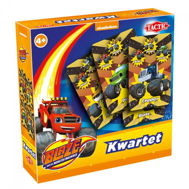 Tactic blaze kwartet – kaartspel – kinderspel – vanaf 4 jaar – 2-4 spelers