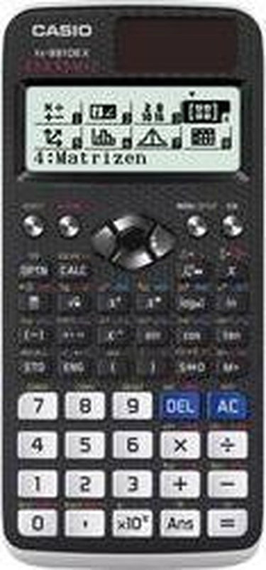 Casio - wetenschappelijke rekenmachine - fx-991dex - duitstalige versie