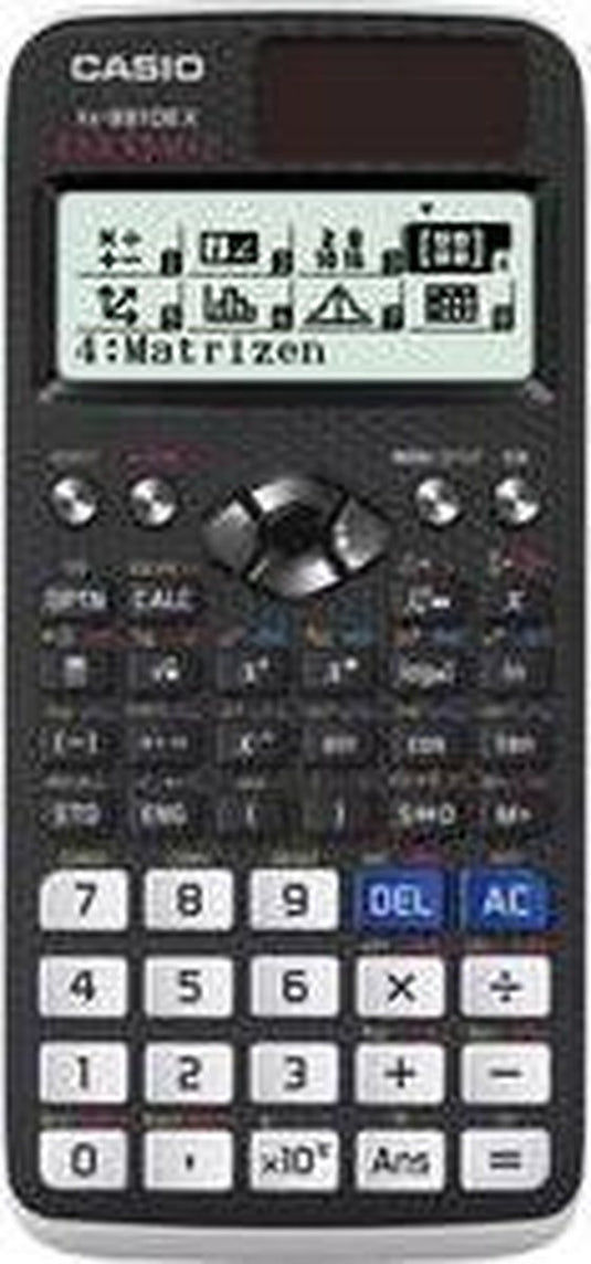 Casio - wetenschappelijke rekenmachine - fx-991dex - duitstalige versie