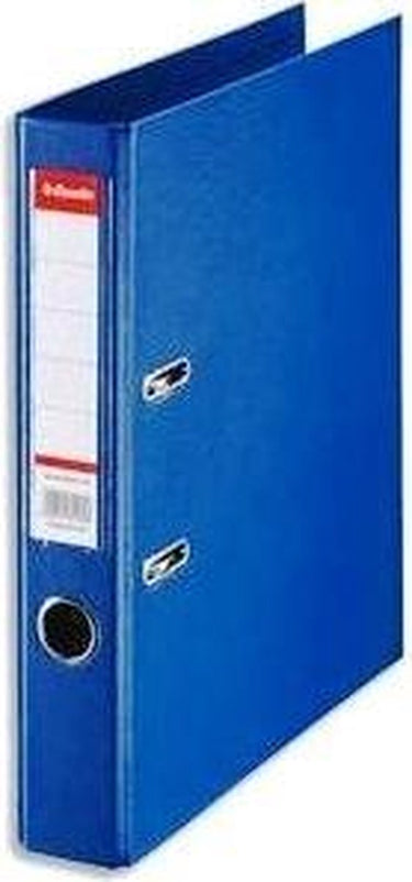 Esselte standaard ordner blauw - a4 - 50 mm - zonder randbeschermers