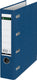 Leitz ordner kunststof met dubbel mechaniek - 90% gerecycled karton - voor 2 x 500 a5-vel - blauw