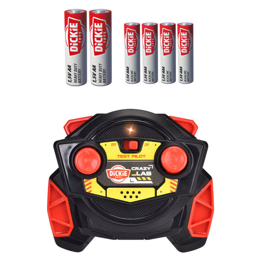 Dickie rc bestuurbare auto fire 'n frost flippy rtr