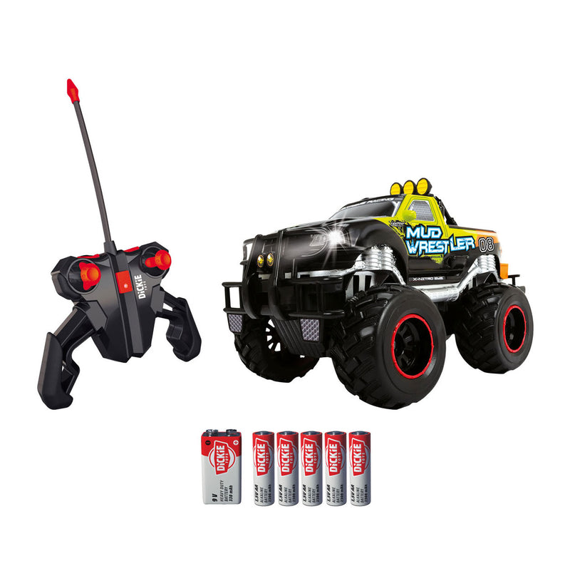 Load image into Gallery viewer, Dickie rc bestuurbare auto mud wrestler ford f150 rtr
