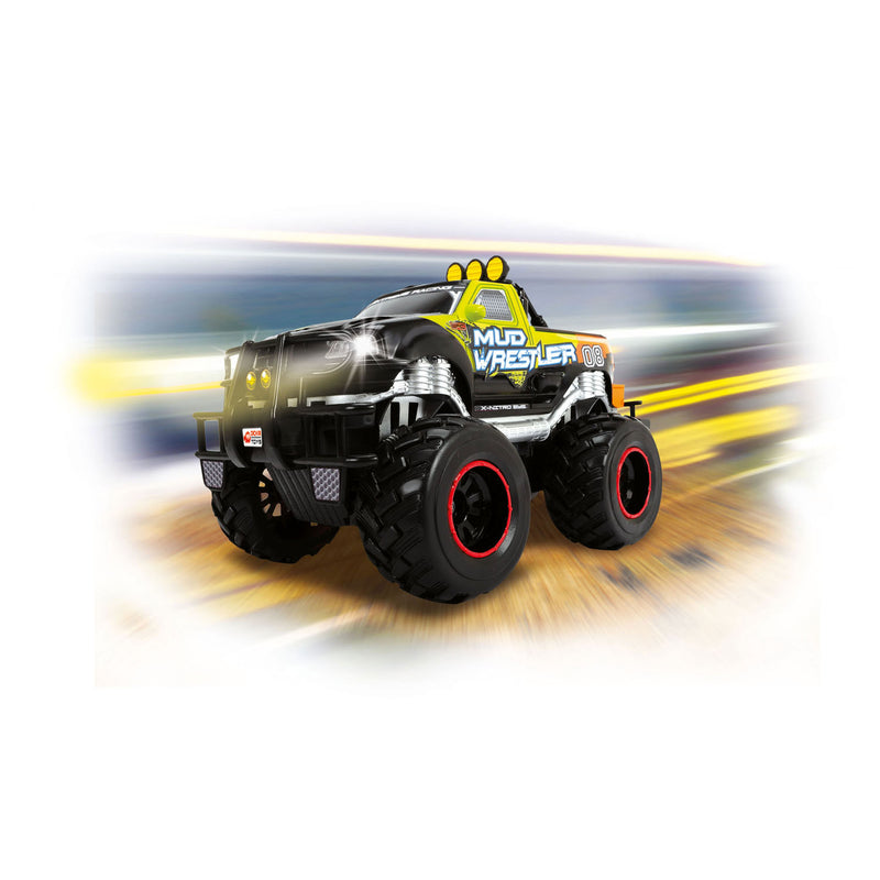 Load image into Gallery viewer, Dickie rc bestuurbare auto mud wrestler ford f150 rtr

