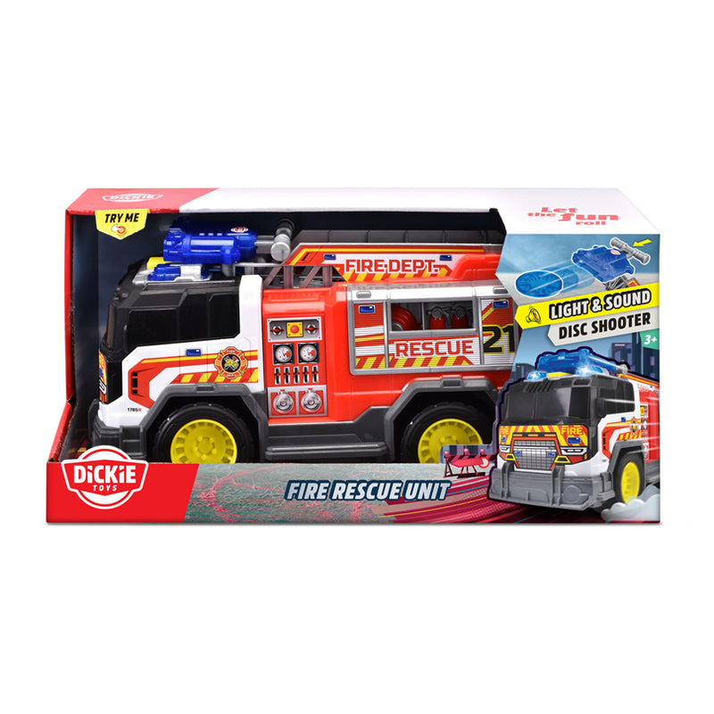 Load image into Gallery viewer, Dickie Brandweerwagen met Licht en Geluid

