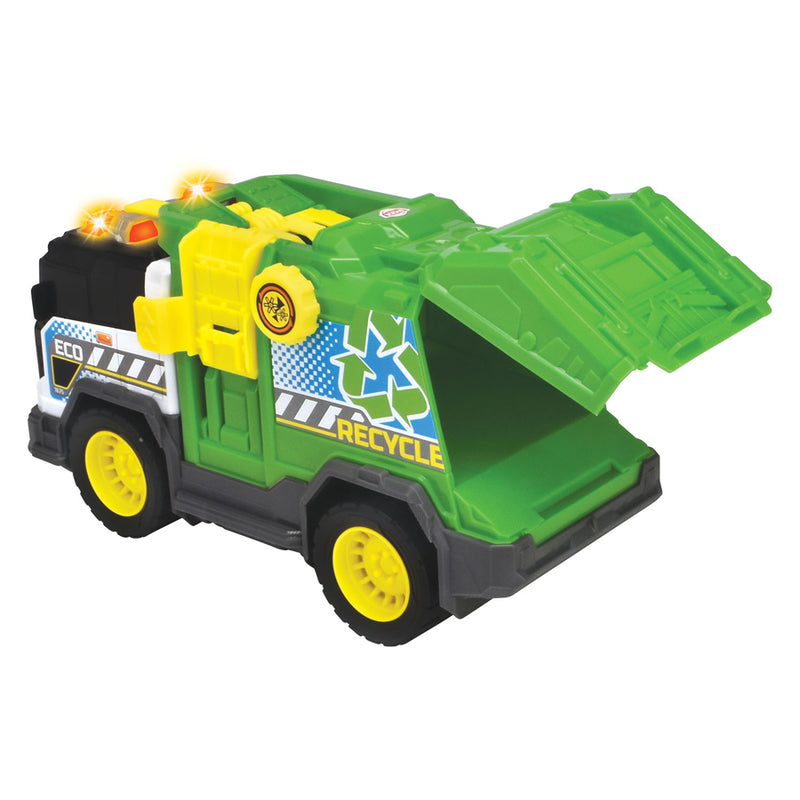 Load image into Gallery viewer, Dickie recyclewagen met licht en geluid
