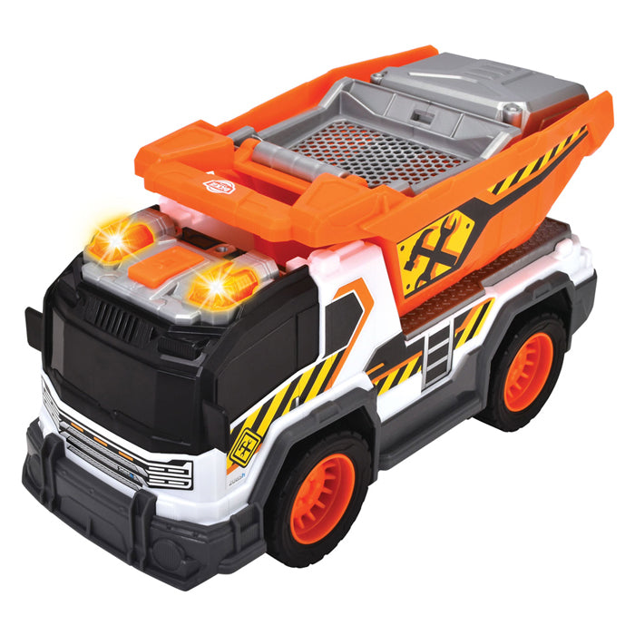 Load image into Gallery viewer, Dickie toys - kiepwagen - vrachtwagen - licht en geluid - vanaf 3 jaar
