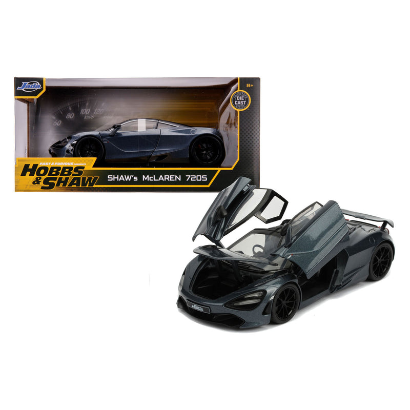 Load image into Gallery viewer, Jada toys jada die-cast fast and furious shaw's mclaren 720s 1:24
