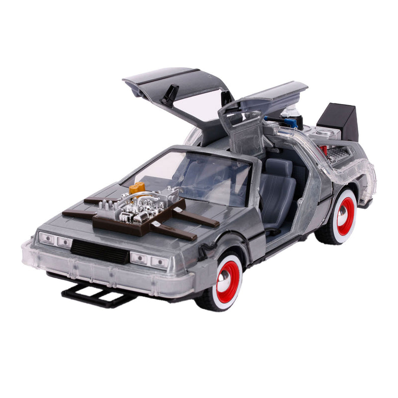 Load image into Gallery viewer, Jada toys jada die-cast time machine (back to the future 3) 1:24
