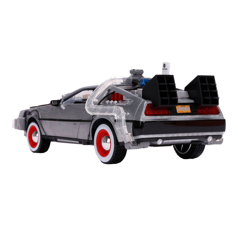 Load image into Gallery viewer, Jada toys jada die-cast time machine (back to the future 3) 1:24
