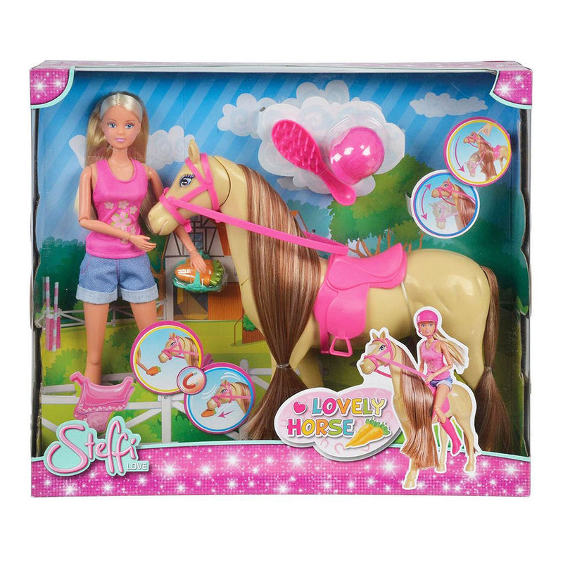 Load image into Gallery viewer, Simba steffi love lovely horse met accessoires
