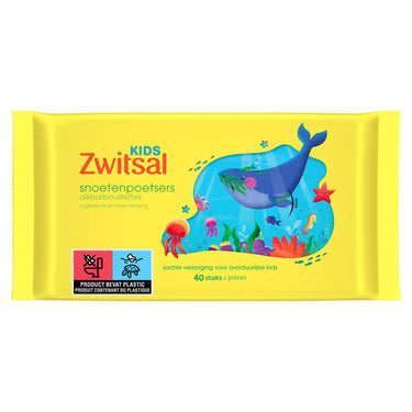 Zwitsal snoetenpoetsers zeedieren 40 stuks