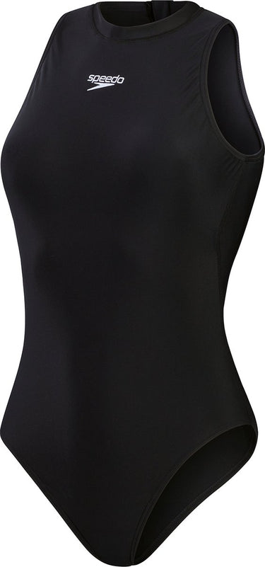 Speedo eco hydrasuit dames sportbadpak - zwart