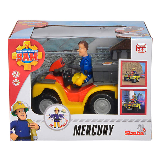 Simba brandweerman sam mercury met figuur