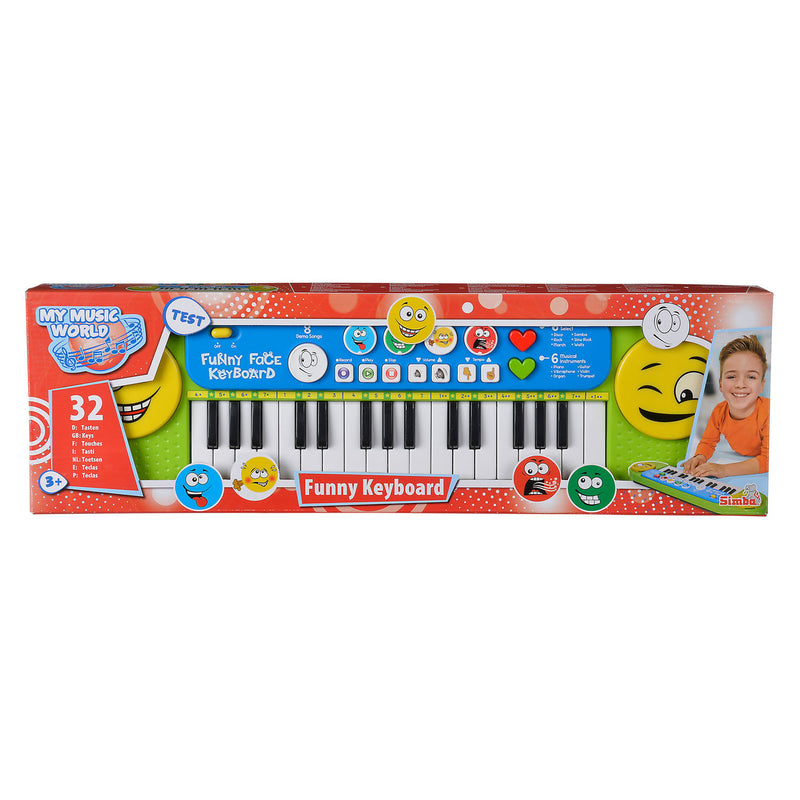 Load image into Gallery viewer, Simba my music world lachgezicht keyboard
