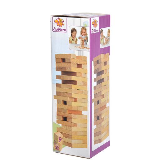 Eichhorn houten stapeltoren, 54dlg.