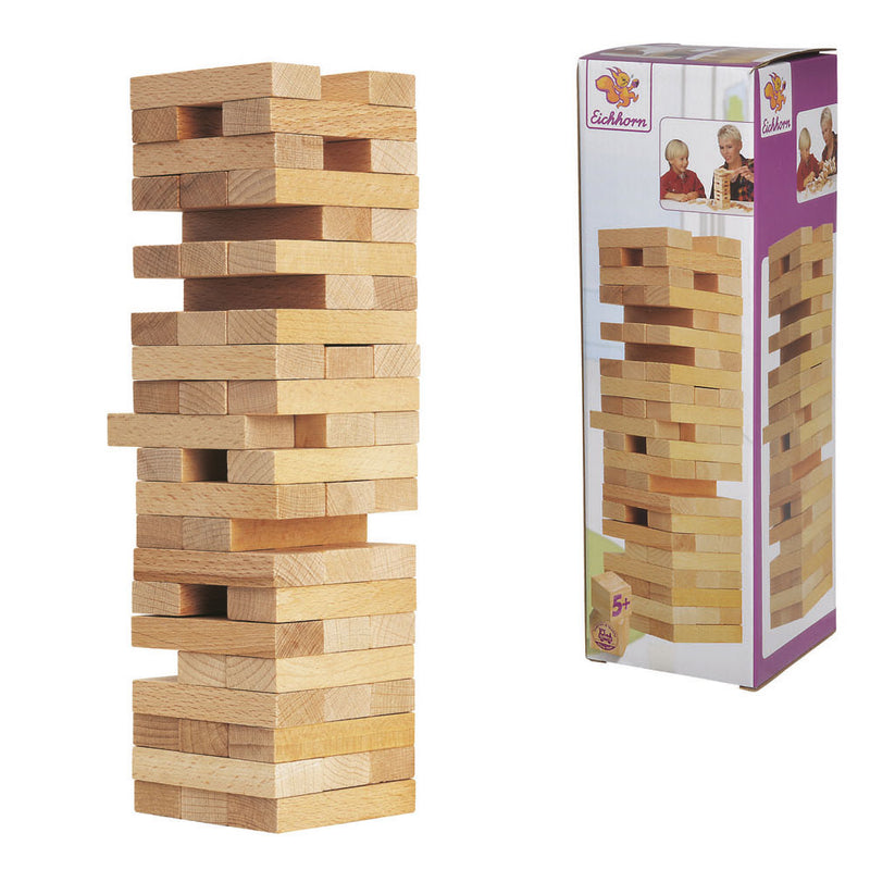 Load image into Gallery viewer, Eichhorn houten stapeltoren, 54dlg.
