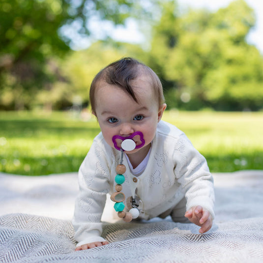 Eichhorn baby houten fopspeenketting