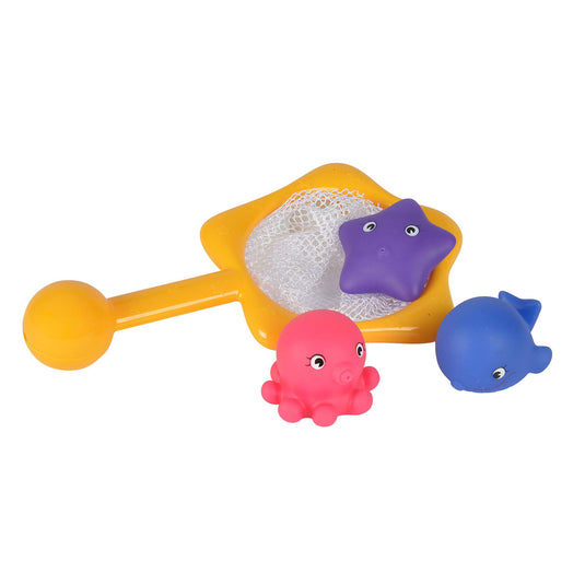 Abc baddieren met schepnet, 4dlg.