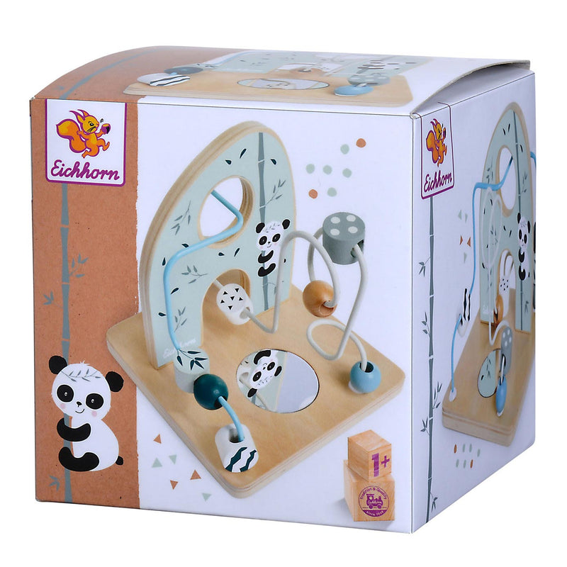 Load image into Gallery viewer, Eichhorn houten motoriekspiraal panda
