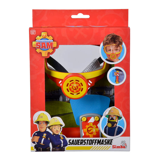 Simba brandweerman sam zuurstofmasker met brandbijl