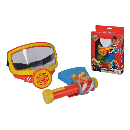 Simba brandweerman sam zuurstofmasker met brandbijl