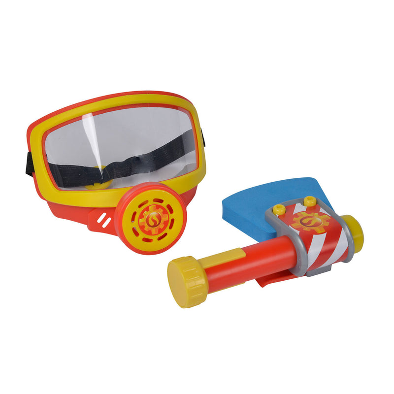 Load image into Gallery viewer, Simba brandweerman sam zuurstofmasker met brandbijl
