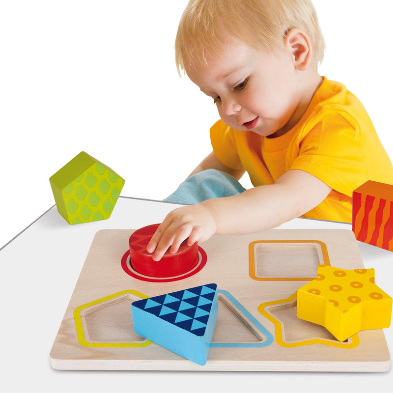Load image into Gallery viewer, Eichhorn Color Houten Vormenpuzzel
