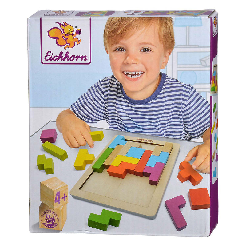 Load image into Gallery viewer, Eichhorn Houten Vormenspel
