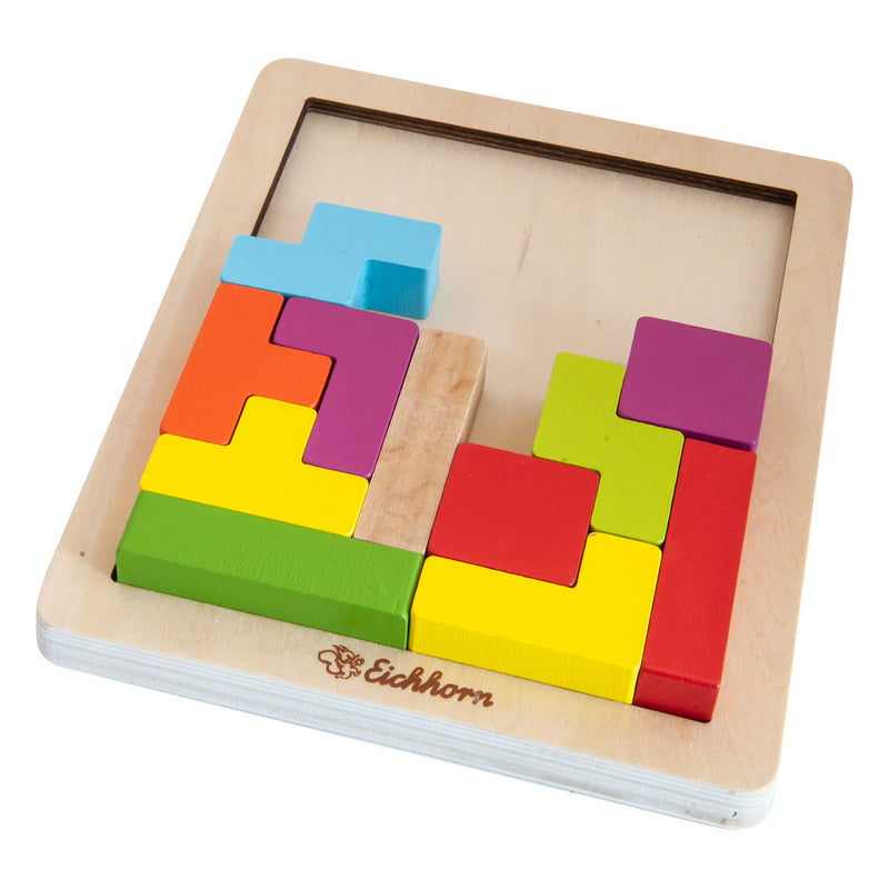 Load image into Gallery viewer, Eichhorn Houten Vormenspel
